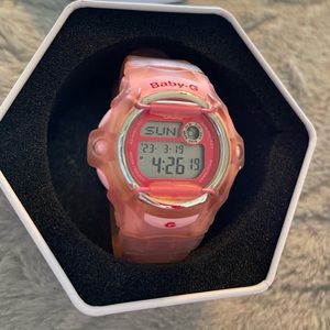 Casio Baby G pink watch